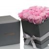 Pink Infinity-Roses-in-a-Square-Box
