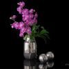 Artificial vanda orchids i vase