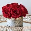 velvet rose table centerpiece