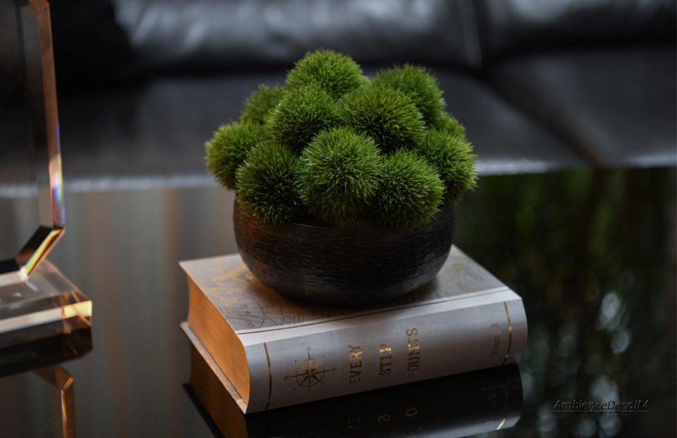 Green Dianthus arrangement
