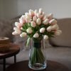 Faux tulip arrangement