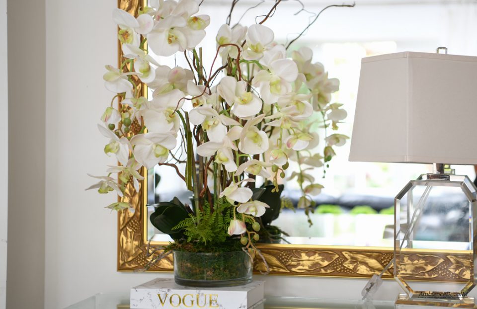 Orchid flower arrangement