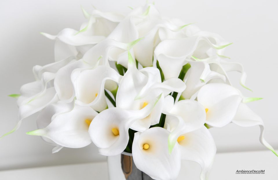 Real Touch Calla Lily Arrangement