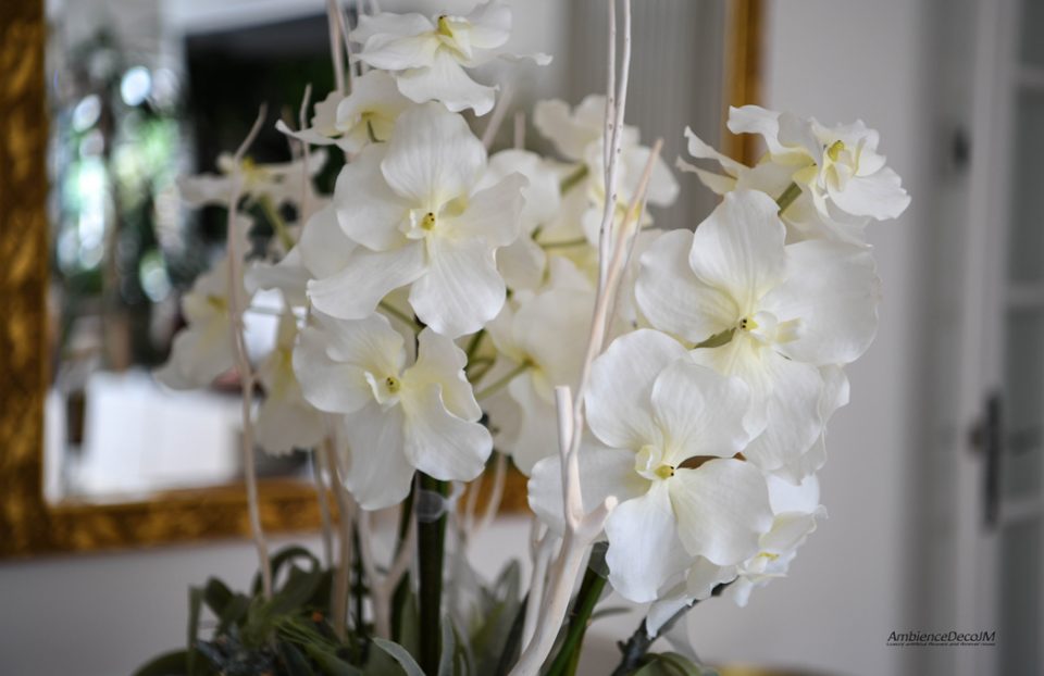 Luxury Vanda Orchids Centrepiece