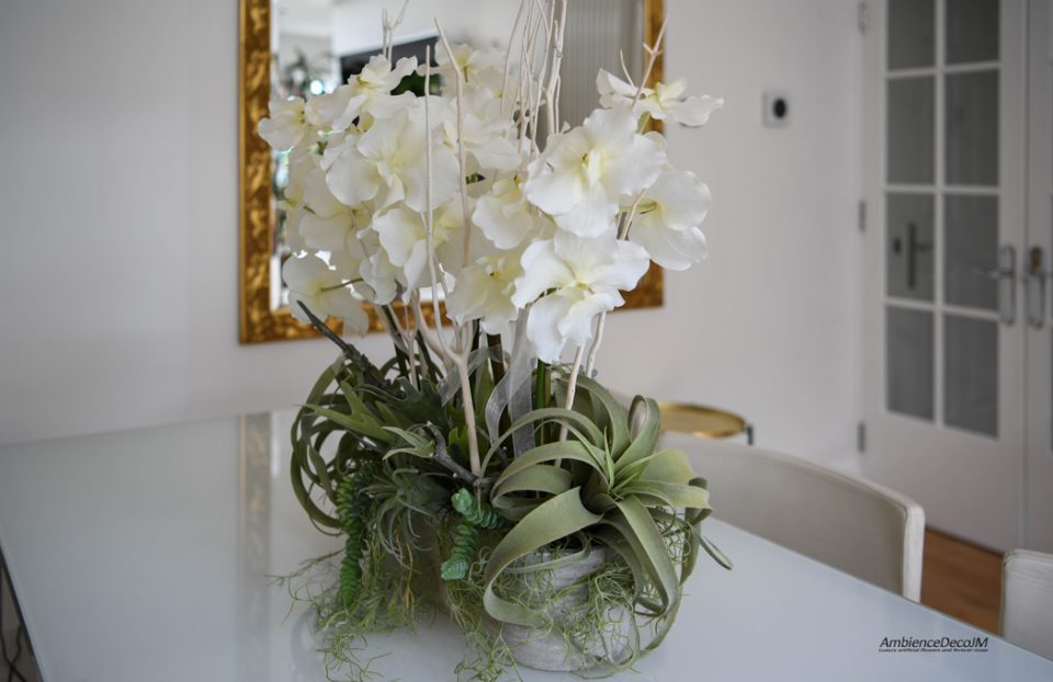 Luxury Vanda Orchids Centrepiece